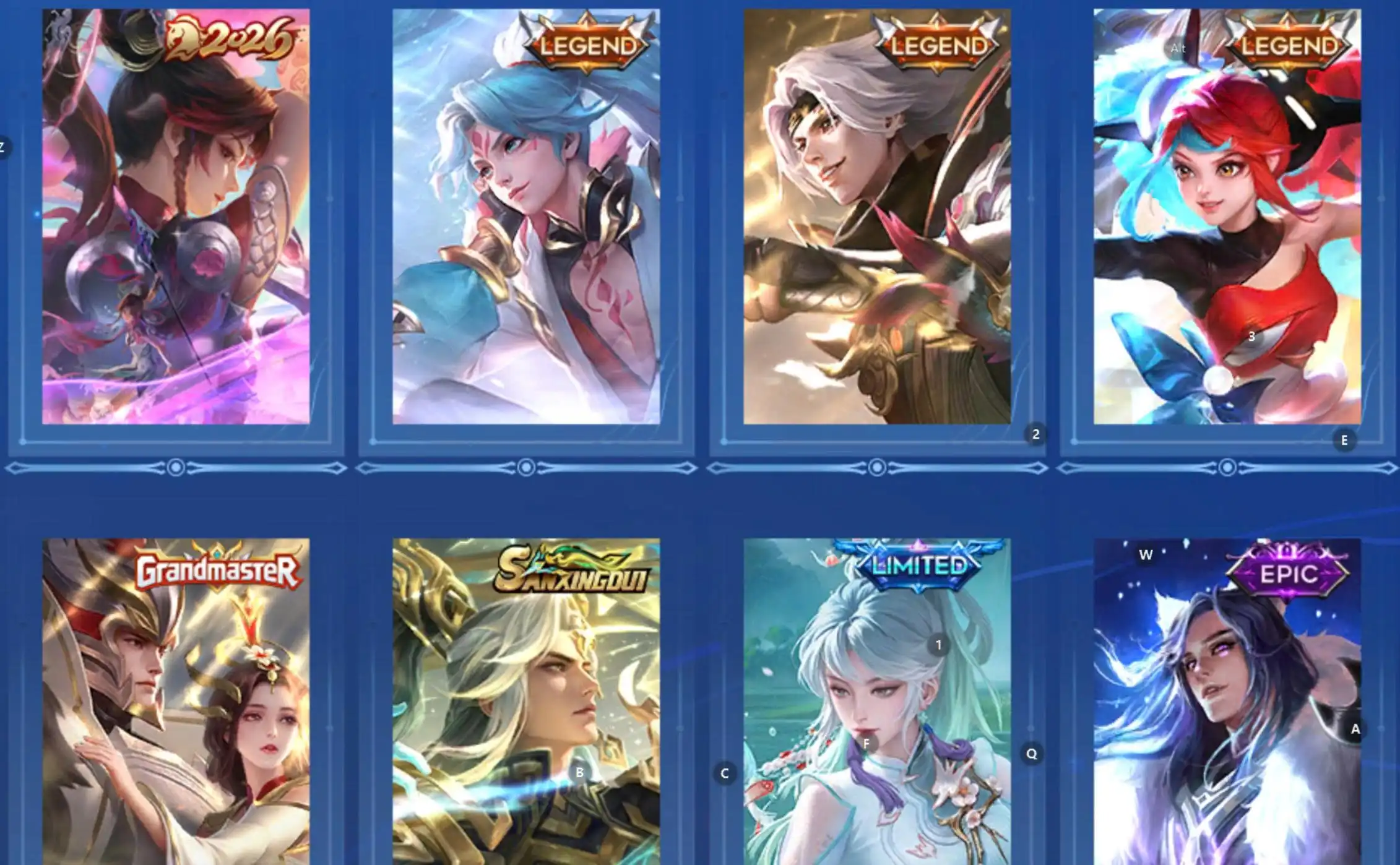 Ảnh acc glb infinite giao mail 3 flawess, 4 hợp tác anime cực vip lan tết, vân anh tết